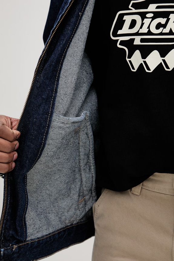 Dickies jachetă pentru bărbați, din denim DK0A88EG0DD1