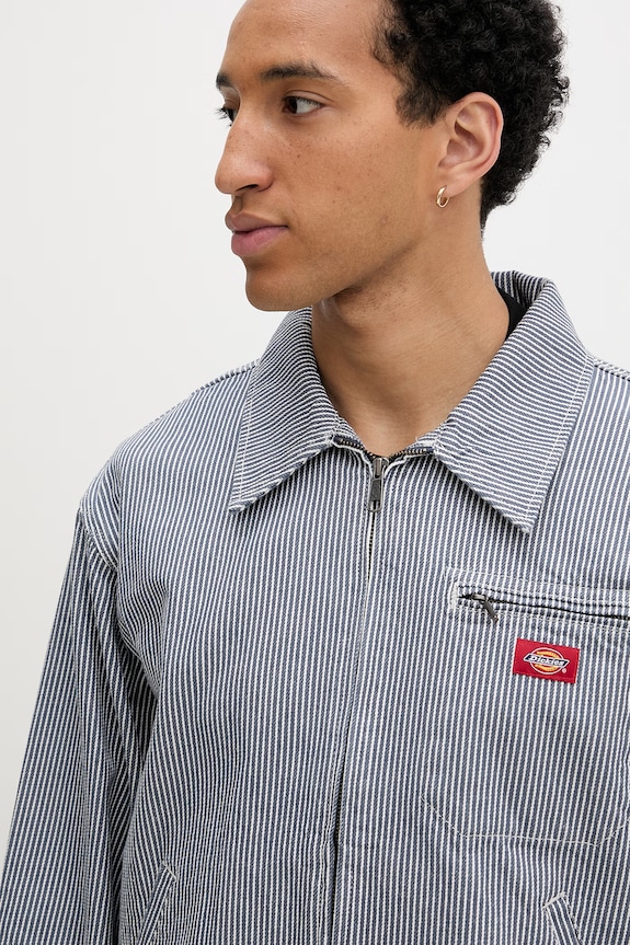 Dickies jakna u stilu košulje za muškarce od pamuka mornarsko plava DK0A88K1RI21