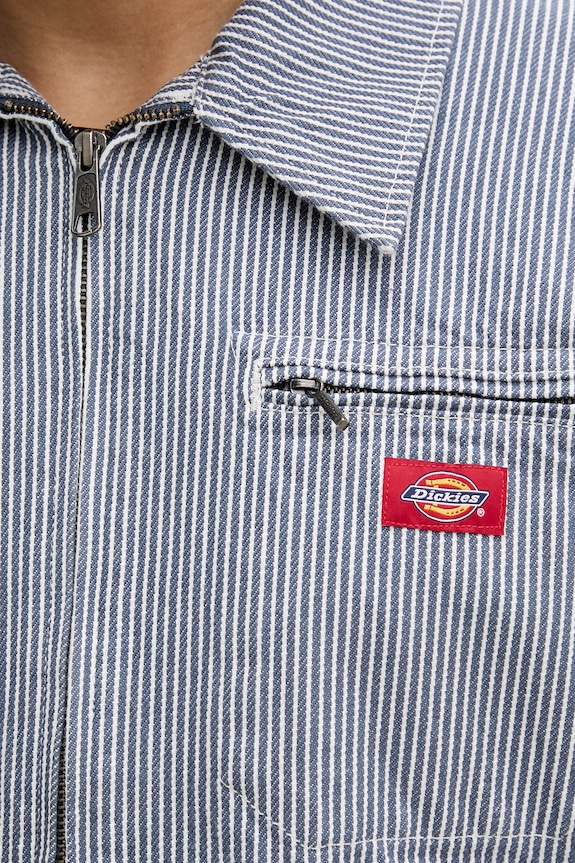 Dickies jakna u stilu košulje za muškarce od pamuka DK0A88K1RI21 mornarsko plava
