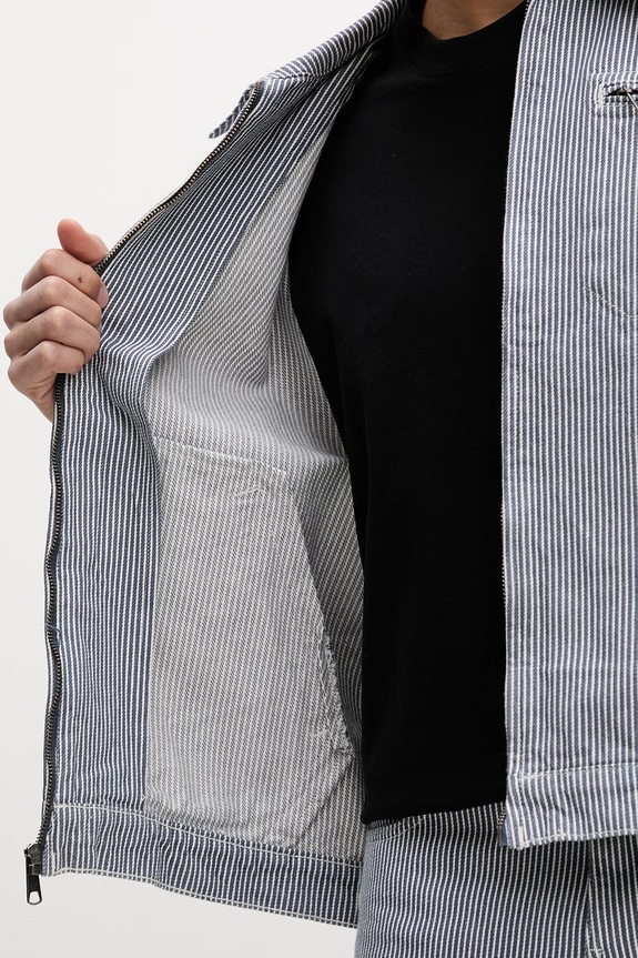 Dickies košeľová bunda pánska bavlnená DK0A88K1RI21