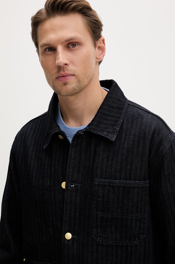 Dickies giacca jeans da uomo in jeans blu navy DK0A89FERIN1