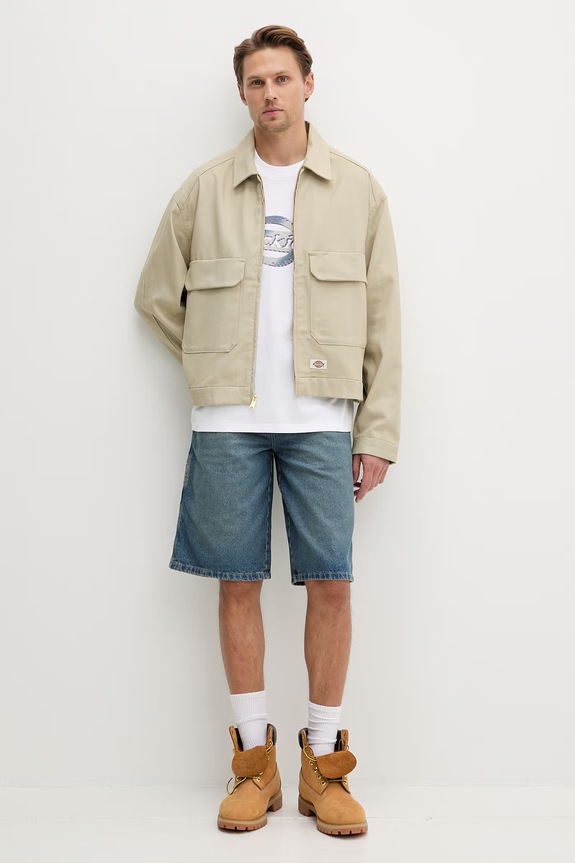 Dickies giacca di mezza stagione da uomo DK0A88JYL441 verde SS26