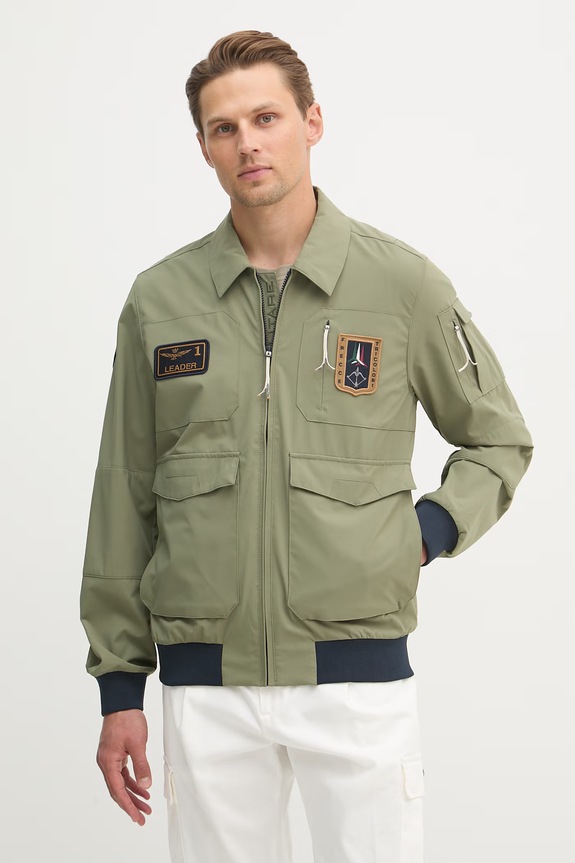 Яке Aeronautica Militare без изолация зелен AB3049UCT04290