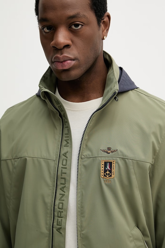Aeronautica Militare kurtka zielony AB3050UCT04290