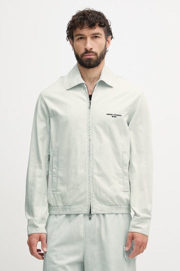 Armani Exchange traper jakna za muškarce plava XM002123.AF22401