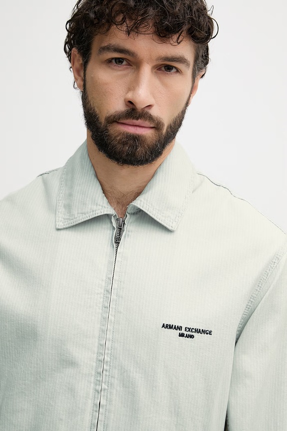 Armani Exchange traper jakna za muškarce plava XM002123.AF22401