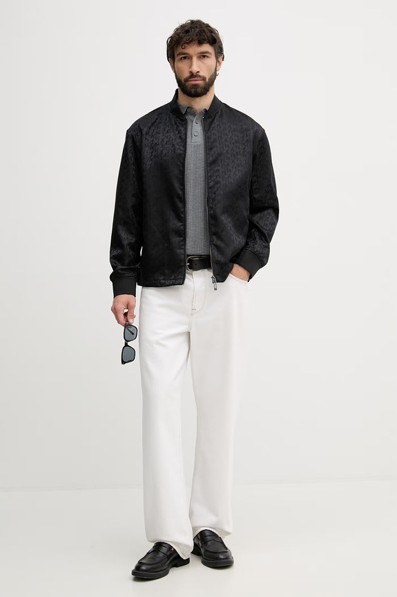 Armani Exchange átmeneti kabát férfi XM002239.AF22864 fekete SS26