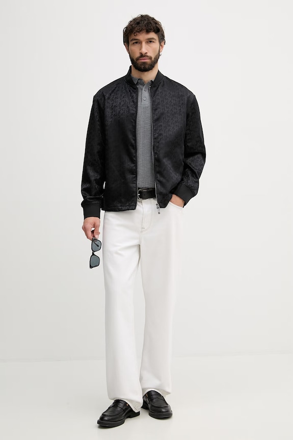 Armani Exchange átmeneti kabát férfi XM002239.AF22864 fekete SS26