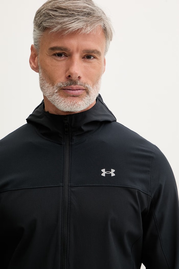 Under Armour αθλητικό μπουφάν ανδρικό Velociti μαύρο 6005897