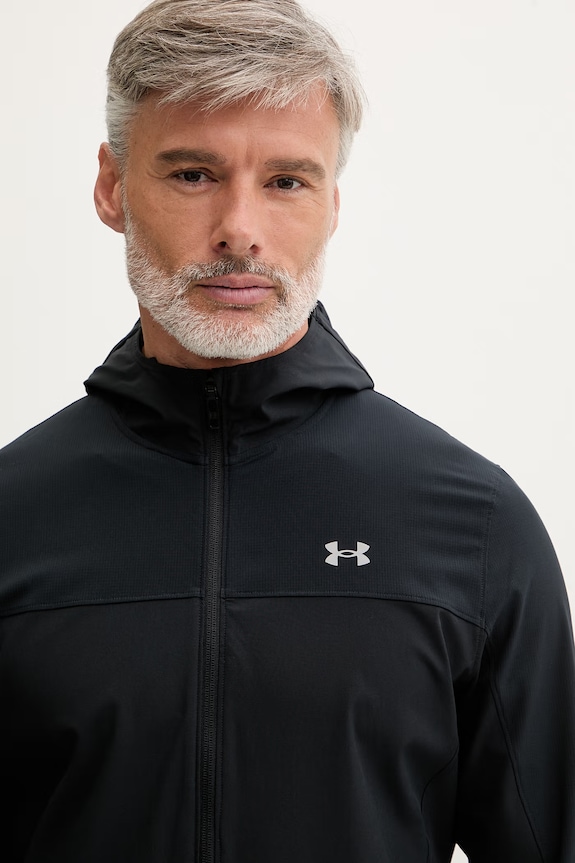 Under Armour αθλητικό μπουφάν ανδρικό Velociti μαύρο 6005897