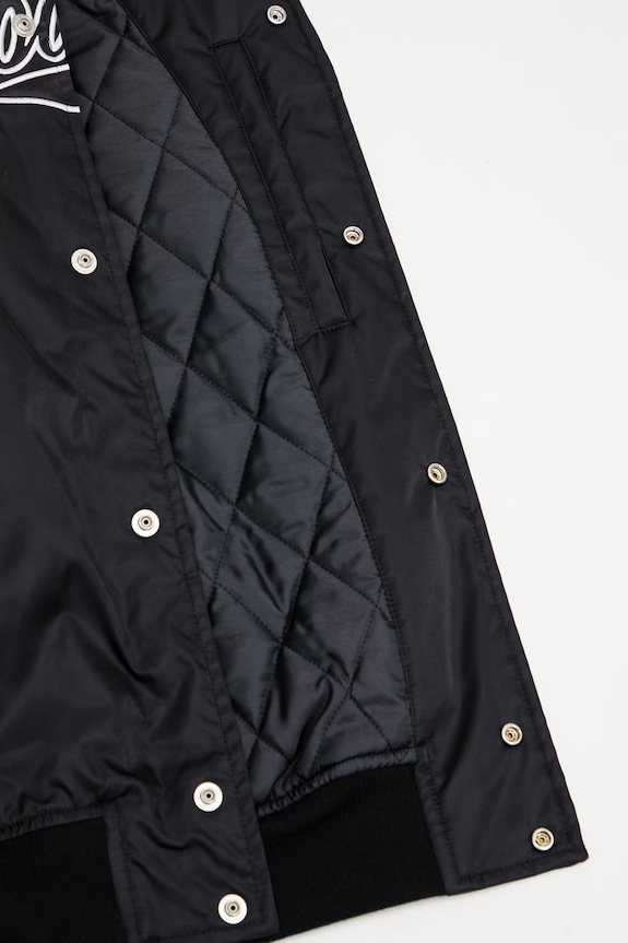 Bomber jakna NEIGHBORHOOD BASEBALL JACKET 252TSNH.JKM04 crna