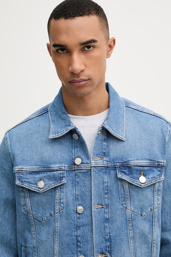 Joop! giacca jeans da uomo in jeans blu 30102790