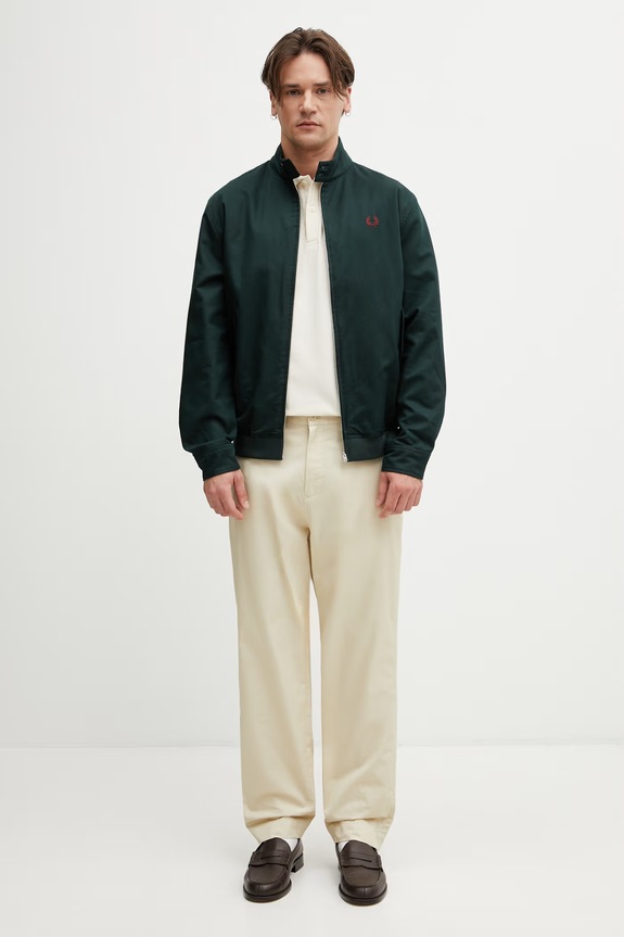 Fred Perry демисезонная куртка с хлопком для мужчин J2317