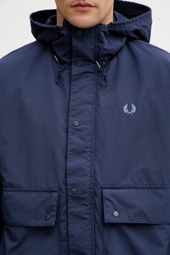 Fred Perry férfi kabát sötétkék J2323