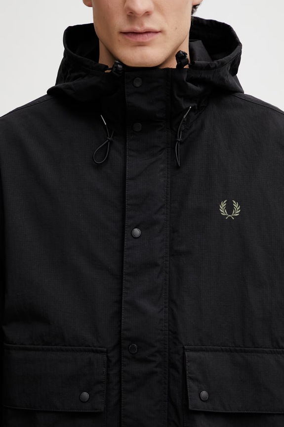 Fred Perry jakna za muškarce crna J2323