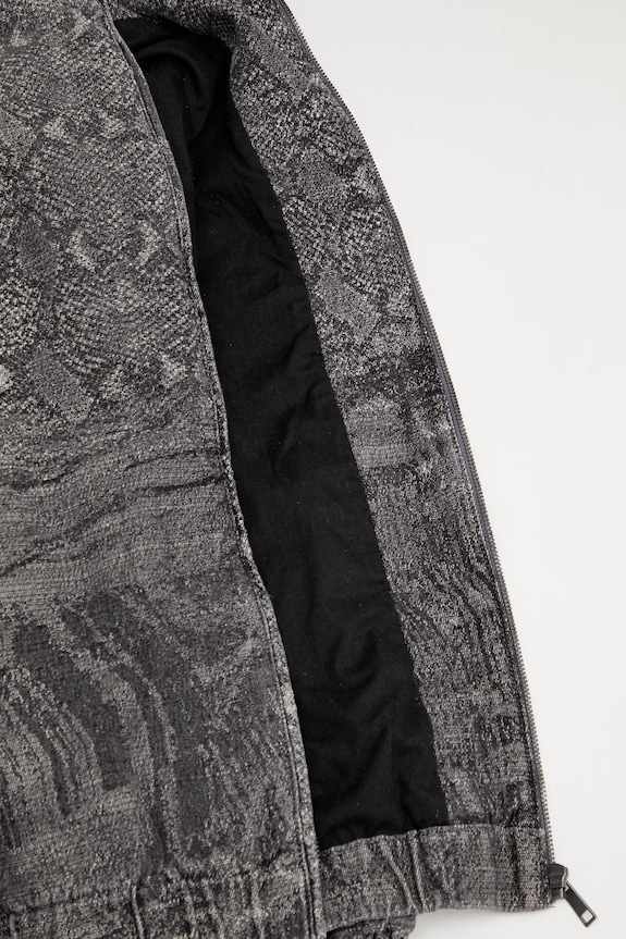 Μπουφάν Daily Paper denim snake 2610002 γκρί