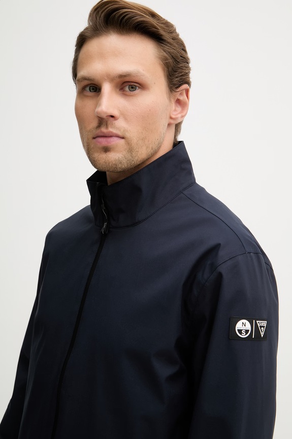 Guess kurtka męska x North Sails granatowy M6GL36.W2166