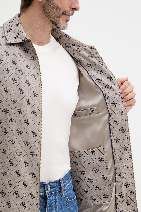 Guess kurtka męska z bawełną M6GL05.W1661