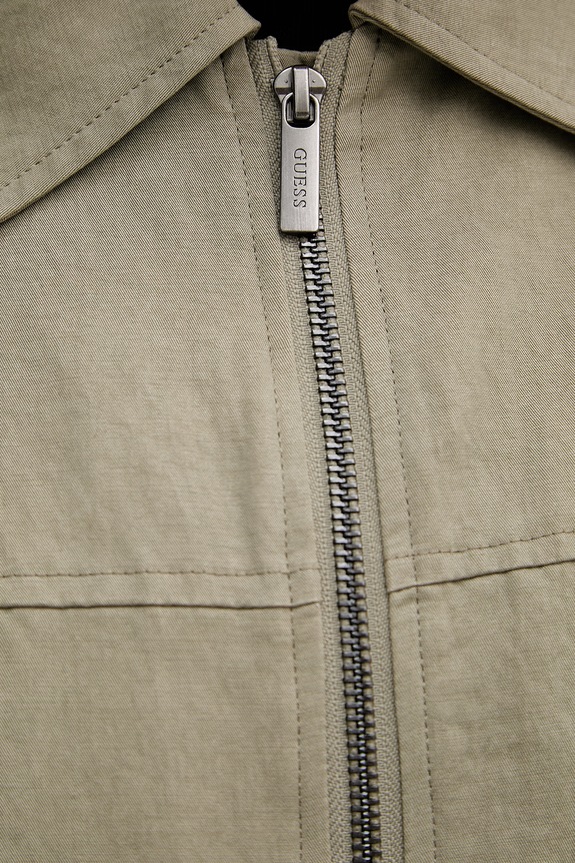 Guess jachetă pentru bărbați M6GL13.W1670 verde