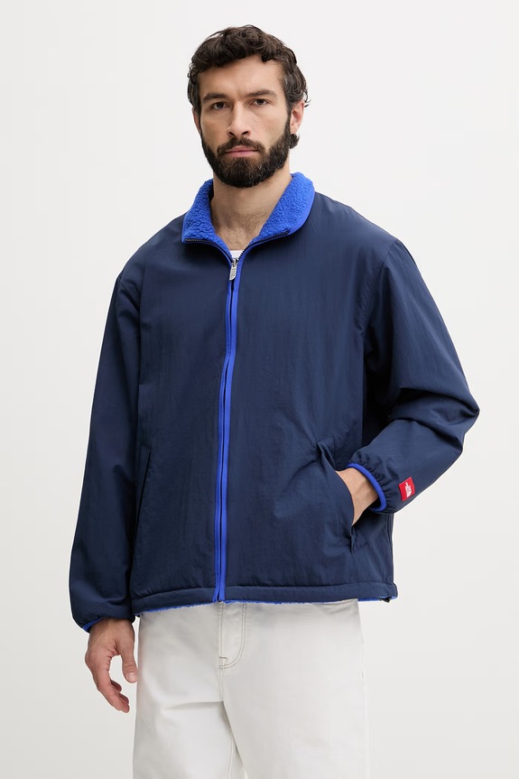 The North Face μπουφάν ανδρικό Redbox σκούρο μπλε NF0A8FH8OBI1