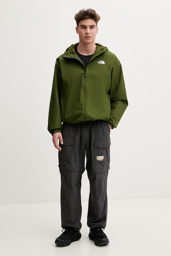 The North Face trekingová bunda pánska QUEST NF0A8G0RBRI1 zelená SS26