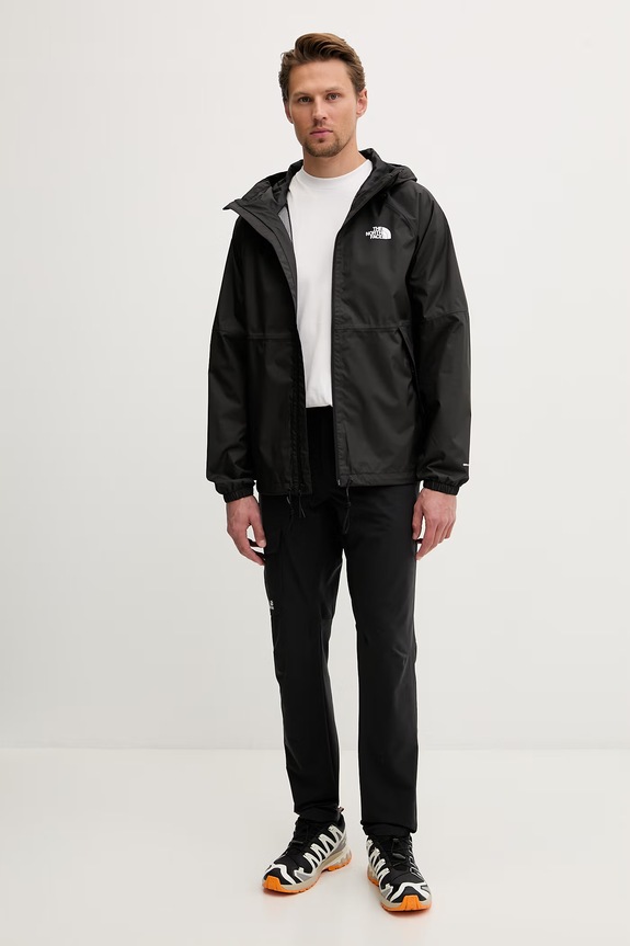 The North Face μπουφάν πεζοπορίας Ανδρικό Antora NF0A7QF34H01 μαύρο SS26