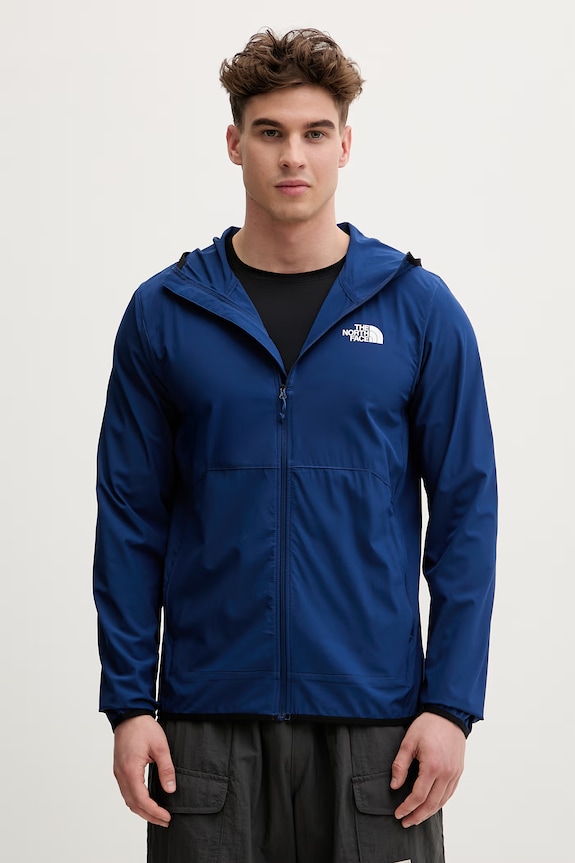 The North Face μπουφάν πεζοπορίας Ανδρικά Woven σκούρο μπλε NF0A8CS7D1R1
