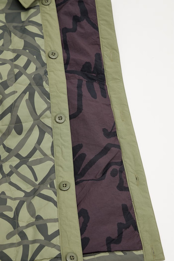 by Parra A Forest short jacket men's 55200.Green green