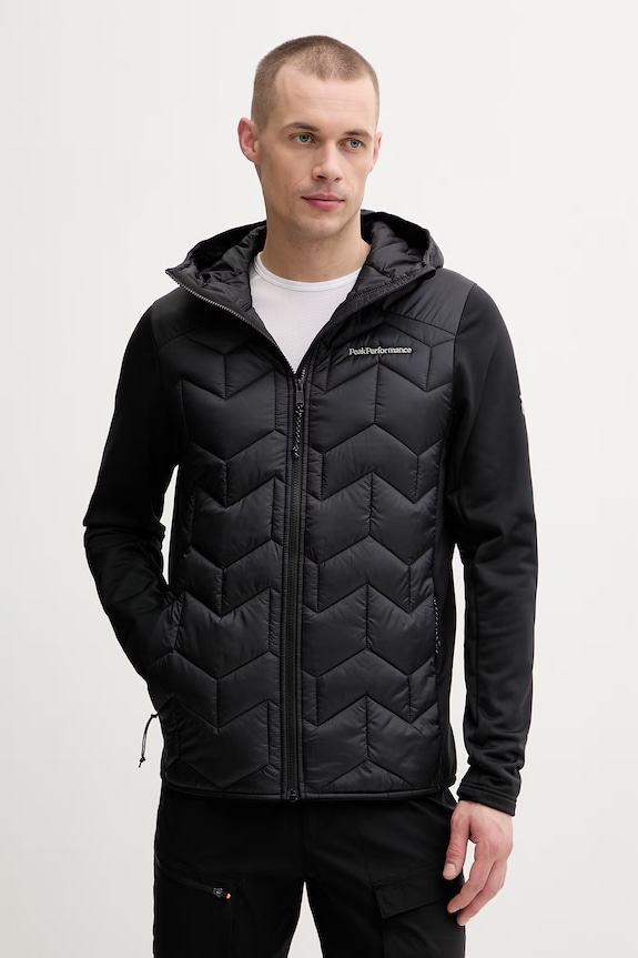 Peak Performance geacă de trekking bărbați Elevate Liner Hybrid negru G81150