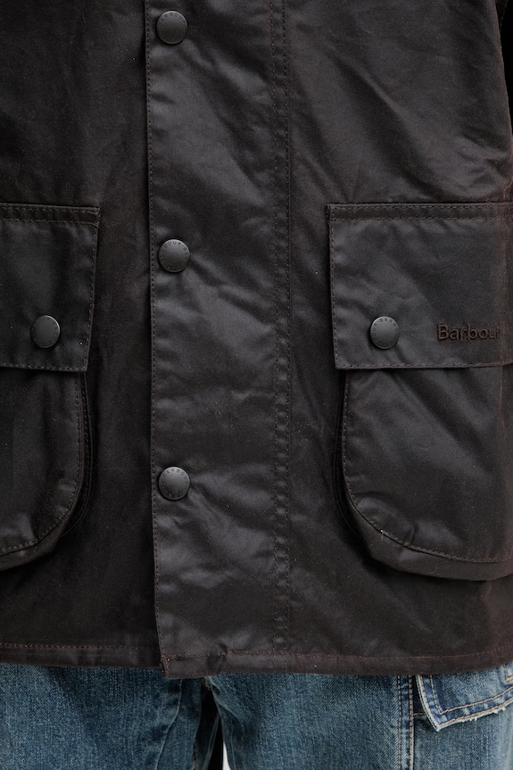 Barbour MWX0017RU52 kurtka przejściowa bawełniana męska brązowy MWX0017RU52