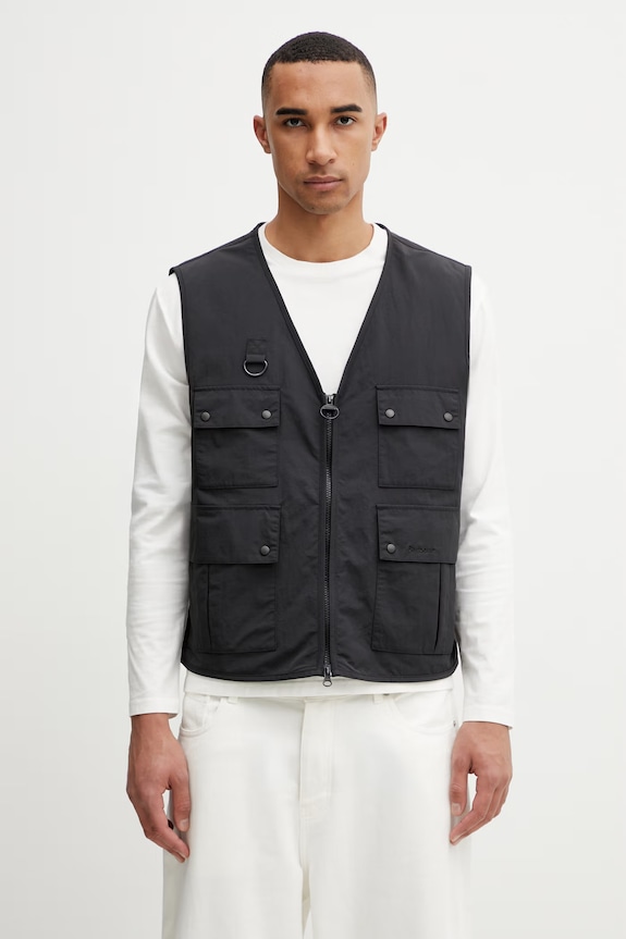 Barbour MGI0315BK11 bezrękawnik męski czarny MGI0315BK11