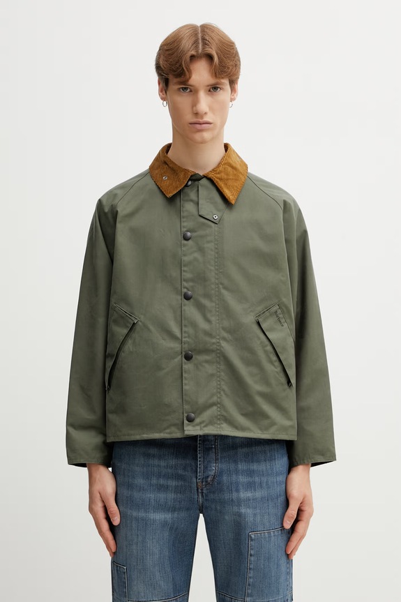 Barbour MWX1678GN32 giacca da uomo verde MWX1678GN32