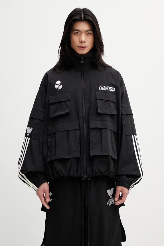 adidas Originals x Willy Chavarria куртка чоловіча чорний KW1732
