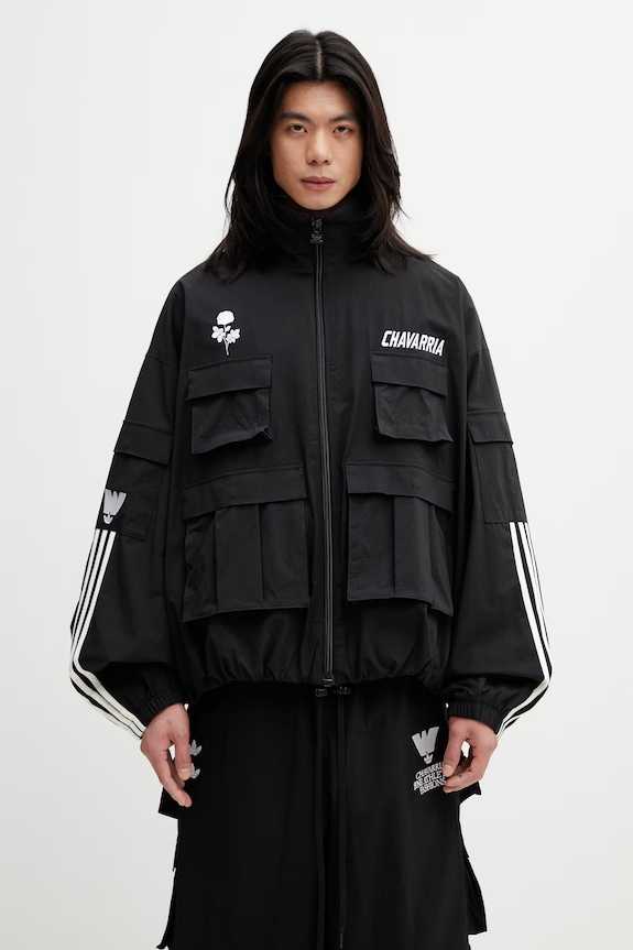 adidas Originals x Willy Chavarria куртка чоловіча чорний KW1732