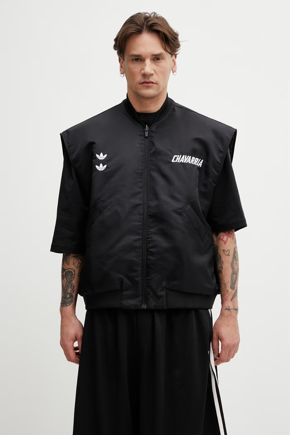 adidas Originals adidas X Willy Chavaria Men's sleeveless jacket black KS6437.