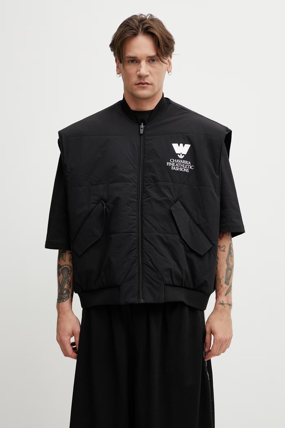 adidas Originals adidas X Willy Chavaria Men's sleeveless jacket black KS6437.