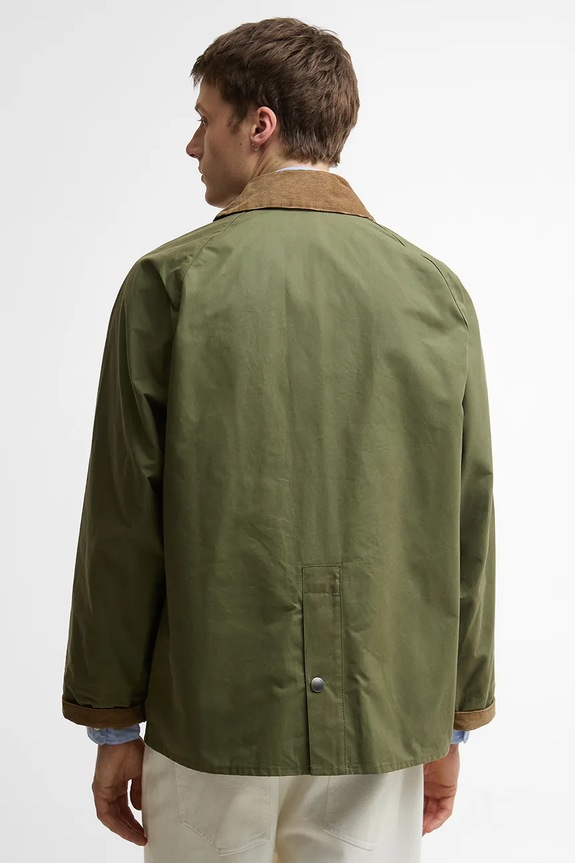 Oblečenie Barbour x Paul Smith Sugarlump Bedale pánska bavlnená bunda MCA1126GN52 zelená