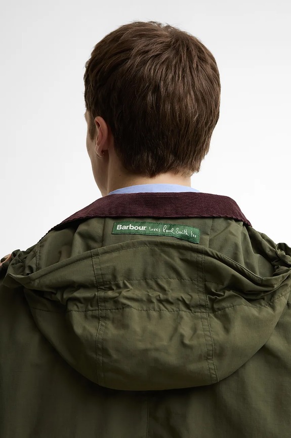 Barbour x Paul Smith Casual парка чоловіча зелений MCA1127OL52