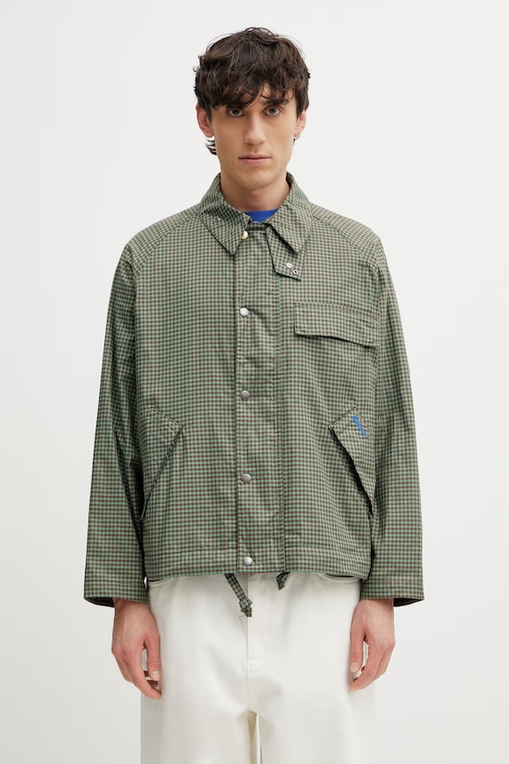 Barbour x Paul Smith Transport куртка из хлопка для мужчин зелёный MCA1128GN52