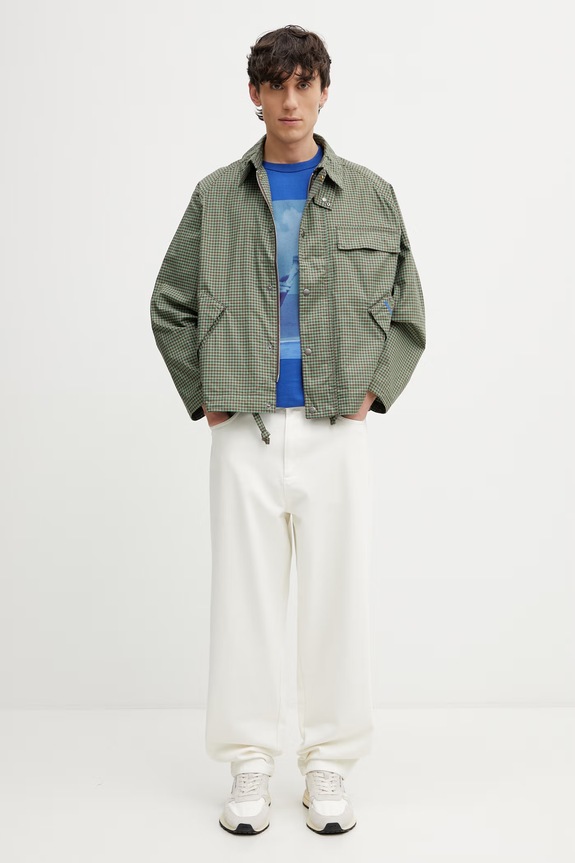 Barbour x Paul Smith Transport куртка из хлопка для мужчин MCA1128GN52