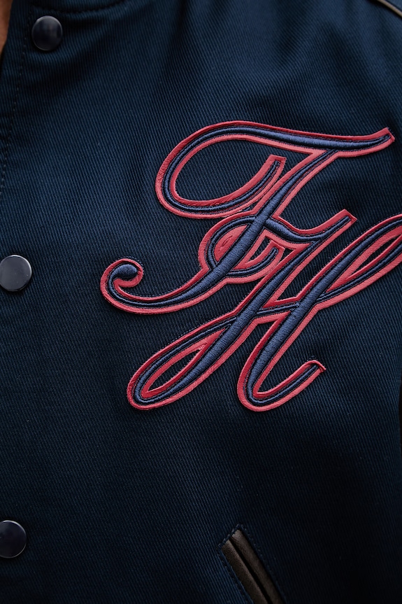 Tommy Hilfiger bomber ανδρικό MW0MW42919 σκούρο μπλε