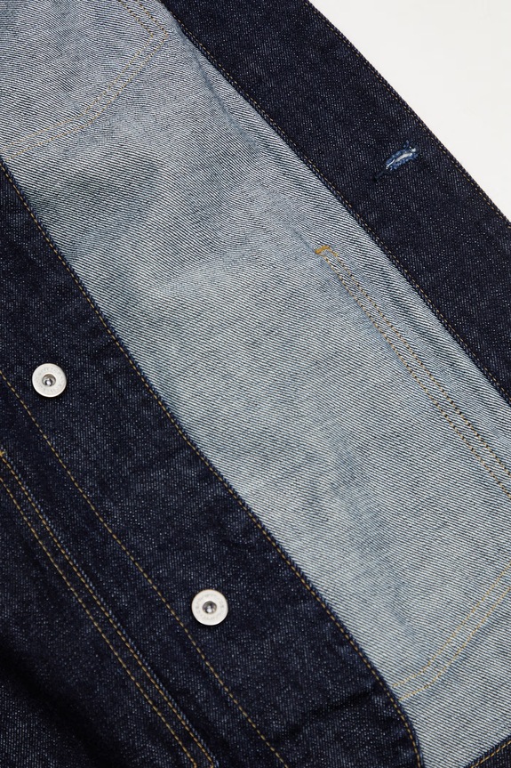 Carhartt WIP Warren Chore Coat kurtka jeansowa męska I036592.B8902 niebieski