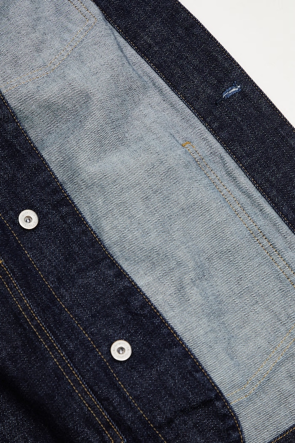Carhartt WIP Warren Chore Coat kurtka jeansowa męska I036592.B8902 niebieski