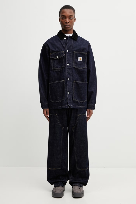 Carhartt WIP Warren Chore Coat kurtka jeansowa męska I036592.B8902