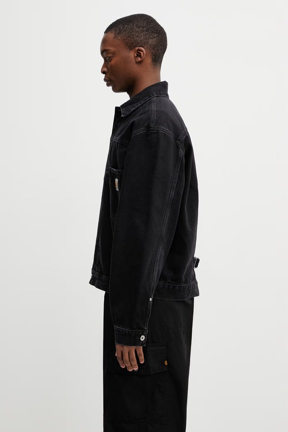 Carhartt WIP Belmar Jacket kurtka jeansowa męska I036586.8906 czarny SS26