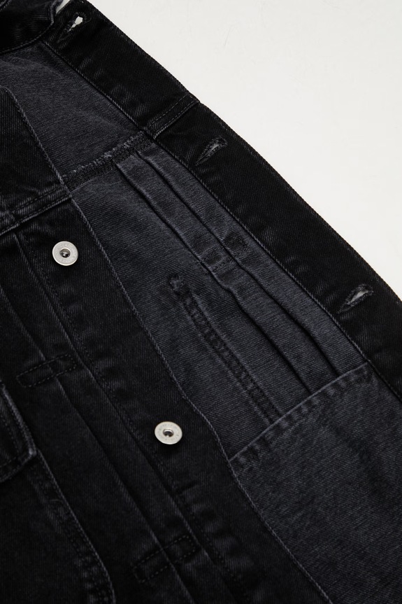 Carhartt WIP Belmar Jacket kurtka jeansowa męska I036586.8906 czarny