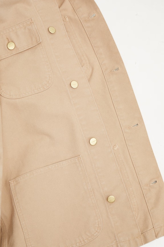 Carhartt WIP Michigan Coat jacket cotton Men's I034787.0ME4O beige
