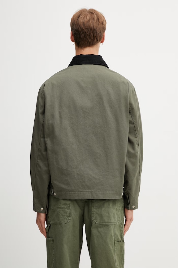 Одежда Carhartt WIP OG Detroit Jacket демисезонная хлопковая куртка для мужчин I036489.3OL02 зелёный