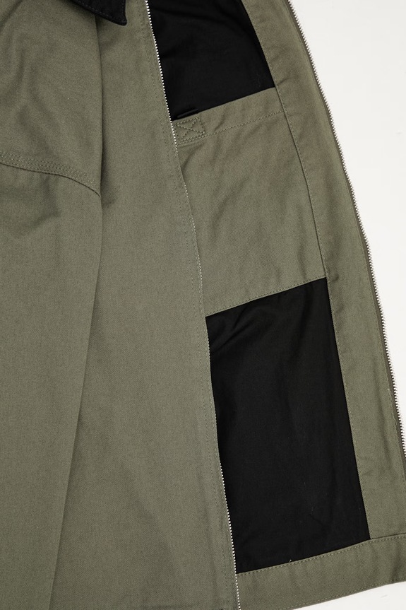 Carhartt WIP OG Detroit Jacket демисезонная хлопковая куртка для мужчин I036489.3OL02 зелёный