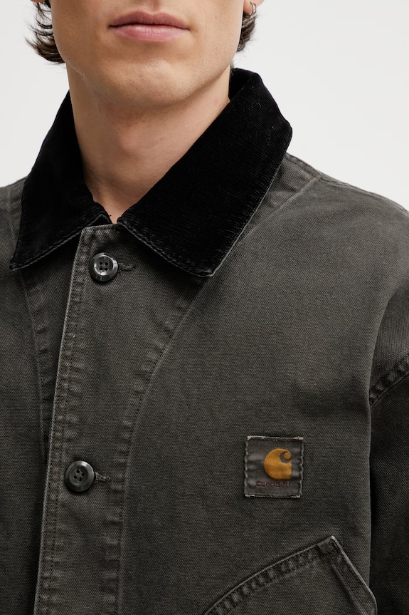 Carhartt WIP Prescott Coat мъжко памучно яке тип риза зелен I036983.3MXGD